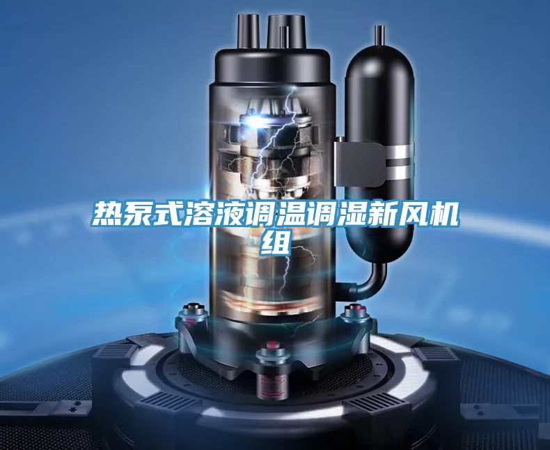 亚洲欧美一级特黄大片 热泵式溶液调温调湿新风机组