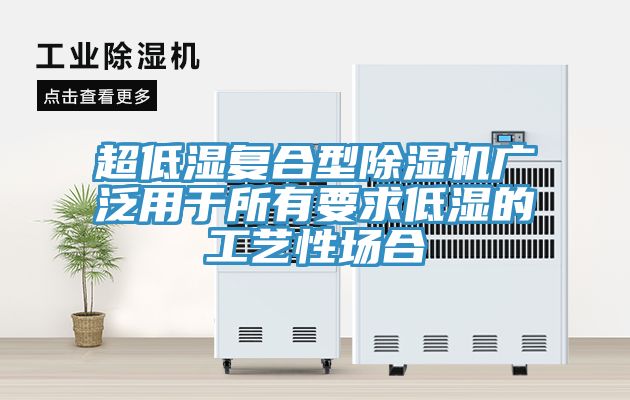 亚洲乱码一区二区三区 超低湿复合型除湿机广泛用于所有要求低湿的工艺性场合
