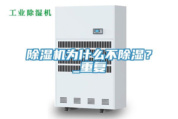 亚洲人成综合第一网站 除湿机为什么不除湿？_重复