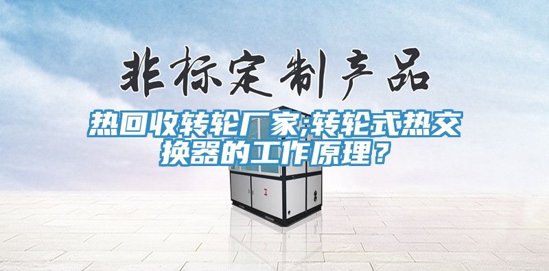 亚洲人成综合第一网站 热回收转轮厂家;转轮式热交换器的工作原理？