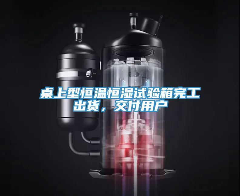 亚洲人成综合第一网站 桌上型恒温恒湿试验箱完工出货，交付用户
