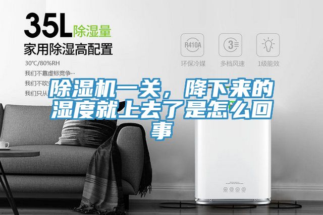 亚洲欧美一级特黄大片 除湿机一关，降下来的湿度就上去了是怎么回事