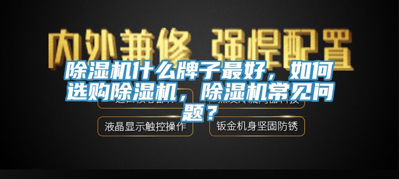 亚洲乱码一区二区三区 除湿机什么牌子最好，如何选购除湿机，除湿机常见问题？