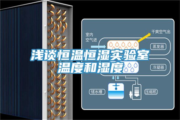亚洲人成综合第一网站 浅谈恒温恒湿实验室温度和湿度