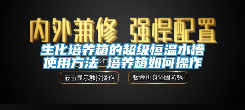 亚洲欧美一级特黄大片 生化培养箱的超级恒温水槽使用方法 培养箱如何操作