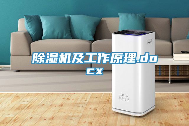 亚洲人成综合第一网站 除湿机及工作原理.docx