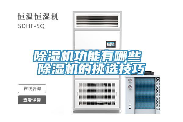 亚洲乱码一区二区三区 除湿机功能有哪些 除湿机的挑选技巧