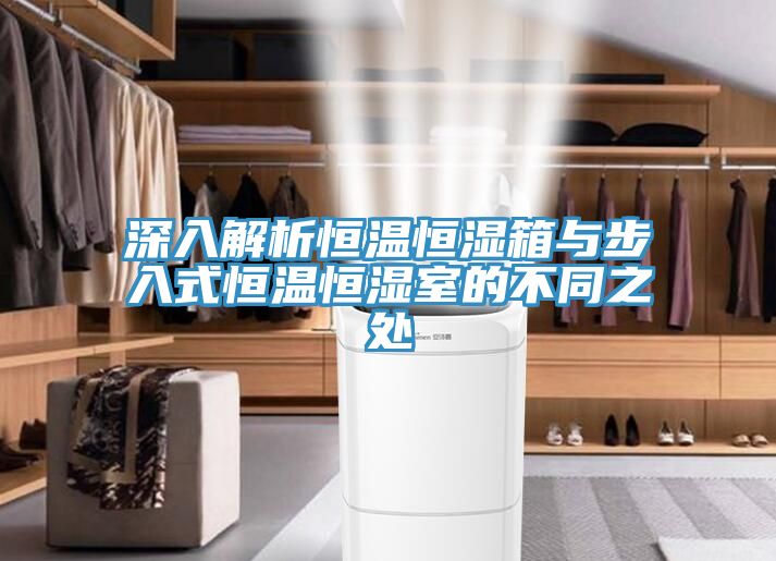 亚洲欧美一级特黄大片 深入解析恒温恒湿箱与步入式恒温恒湿室的不同之处