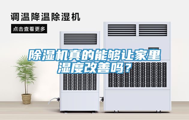 亚洲乱码一区二区三区 除湿机真的能够让家里湿度改善吗？
