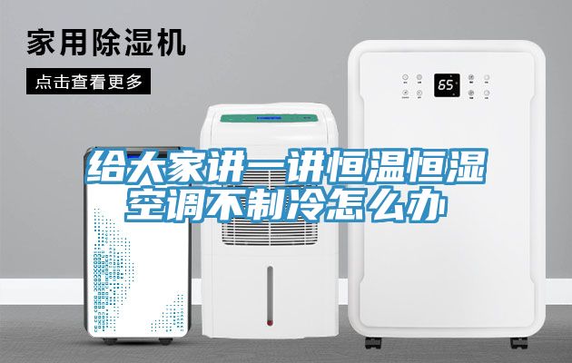 亚洲人成综合第一网站 给大家讲一讲恒温恒湿空调不制冷怎么办
