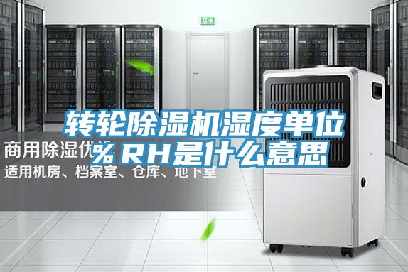 亚洲人成综合第一网站 转轮除湿机湿度单位％RH是什么意思