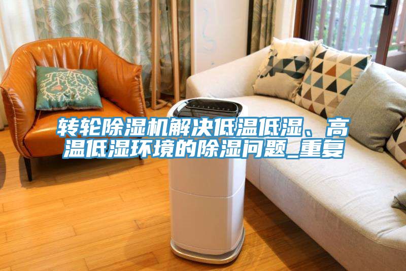 亚洲人成综合第一网站 转轮除湿机解决低温低湿、高温低湿环境的除湿问题_重复