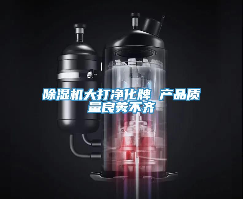 亚洲乱码一区二区三区 除湿机大打净化牌 产品质量良莠不齐