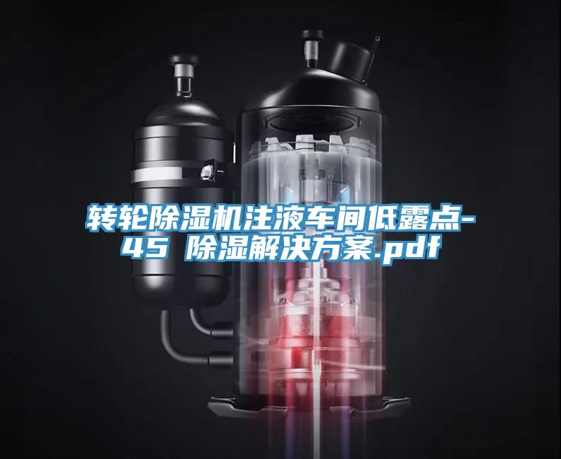 亚洲欧美一级特黄大片 转轮除湿机注液车间低露点-45℃除湿解决方案.pdf