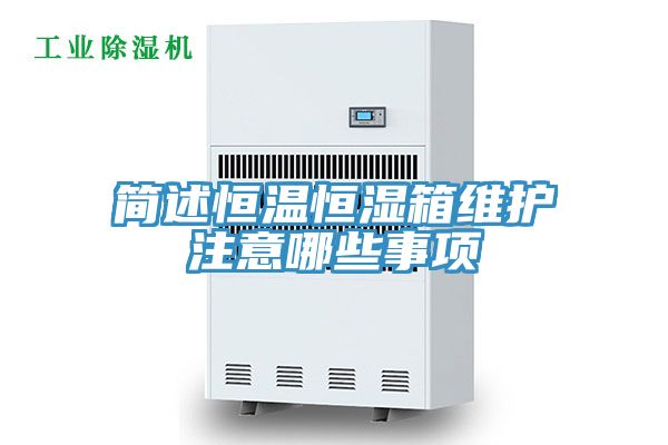 亚洲人成综合第一网站 简述恒温恒湿箱维护注意哪些事项