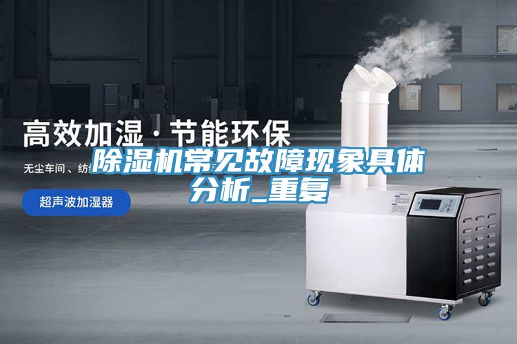 亚洲人成综合第一网站 除湿机常见故障现象具体分析_重复