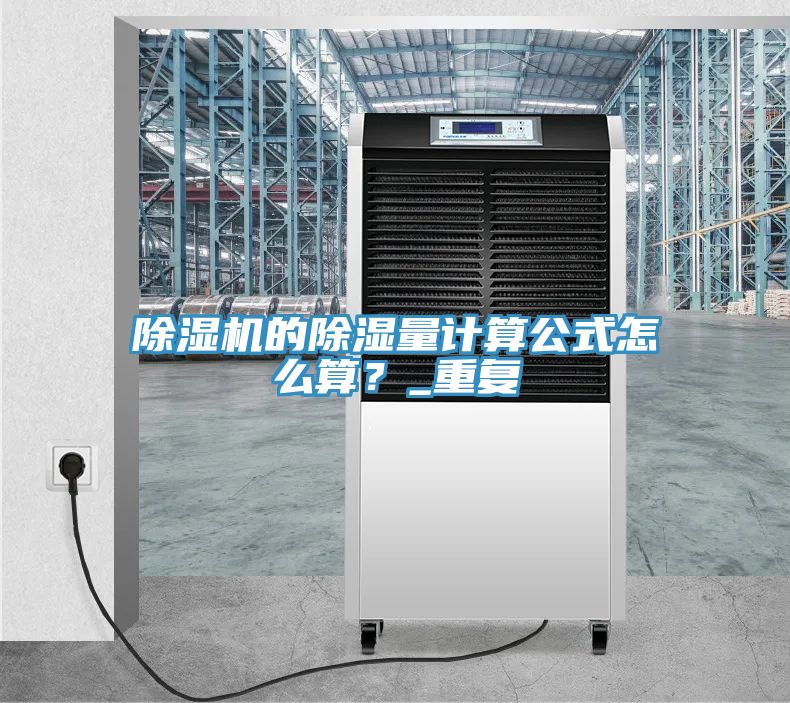 亚洲人成综合第一网站 除湿机的除湿量计算公式怎么算？_重复