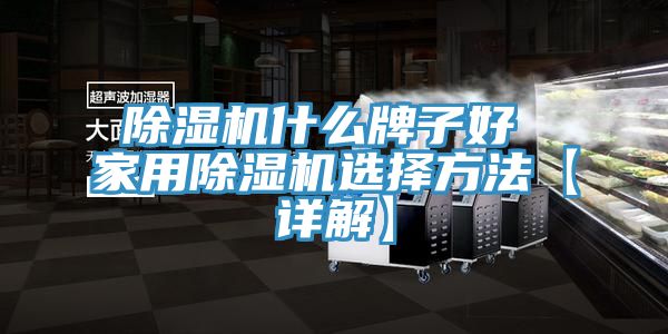 亚洲人成综合第一网站 除湿机什么牌子好 家用除湿机选择方法【详解】