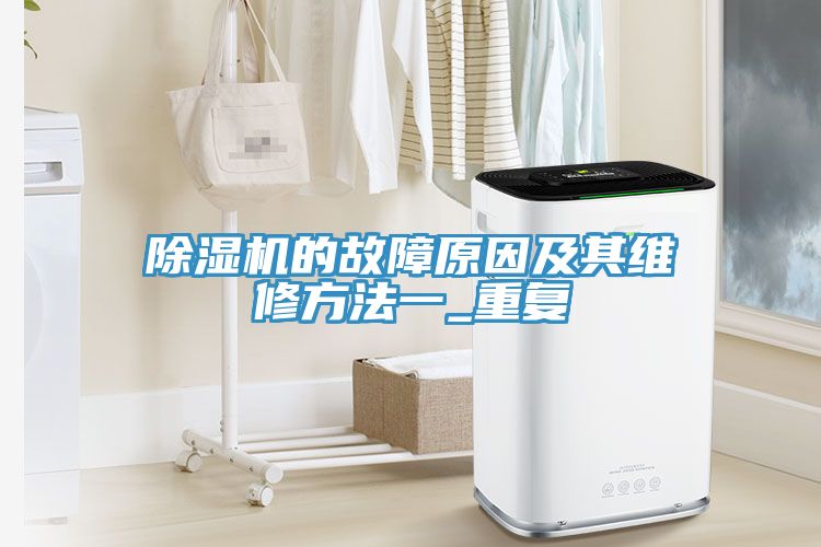 亚洲欧美一级特黄大片 除湿机的故障原因及其维修方法一_重复