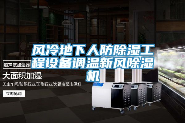 亚洲乱码一区二区三区 风冷地下人防除湿工程设备调温新风除湿机