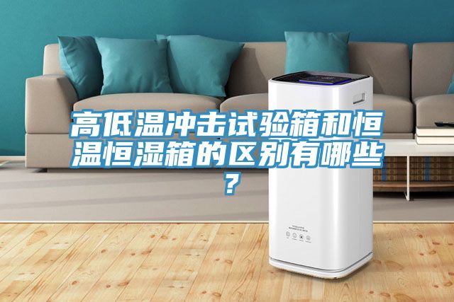 亚洲欧美一级特黄大片 高低温冲击试验箱和恒温恒湿箱的区别有哪些？