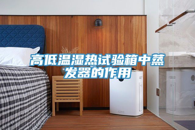 亚洲欧美一级特黄大片 高低温湿热试验箱中蒸发器的作用