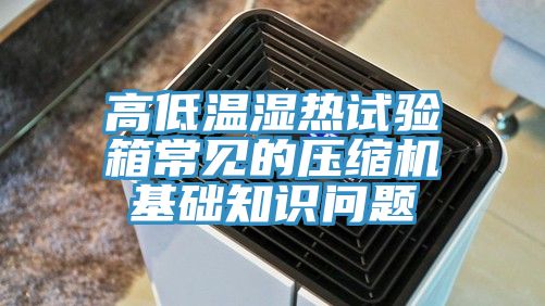 亚洲欧美一级特黄大片 高低温湿热试验箱常见的压缩机基础知识问题